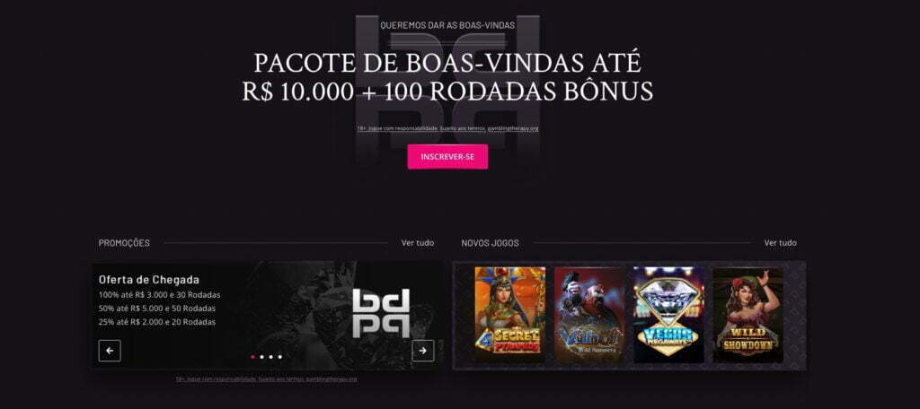 Bônus de boas-vindas Playgrand casino