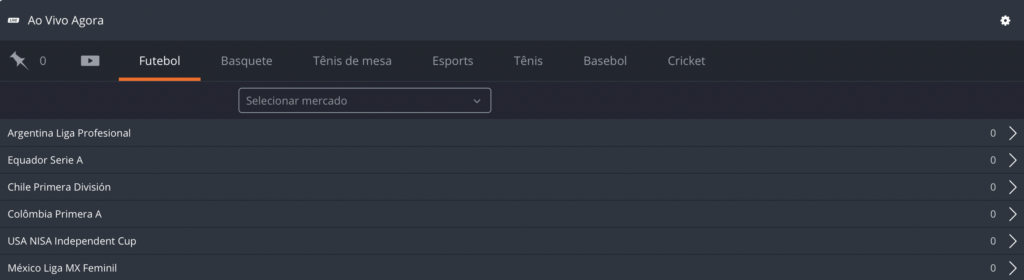 Apostas ao vivo betsson