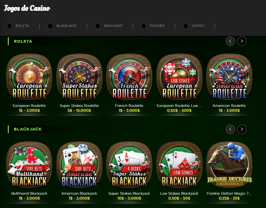 888cassino jogos