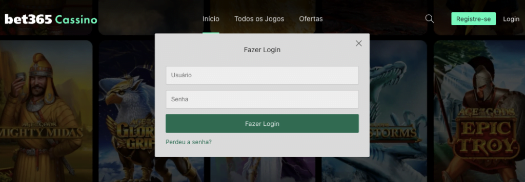 bet365 cassino login