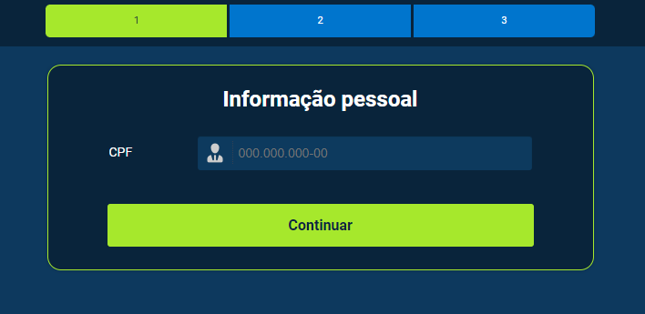 Pixbet CPF no cadastro