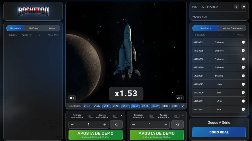 Rocketon na Rocketbets