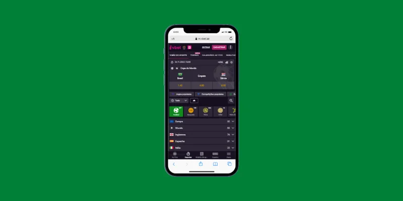 Esportes na Vbet
