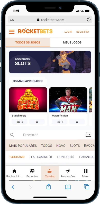 Rocketbets Cassino